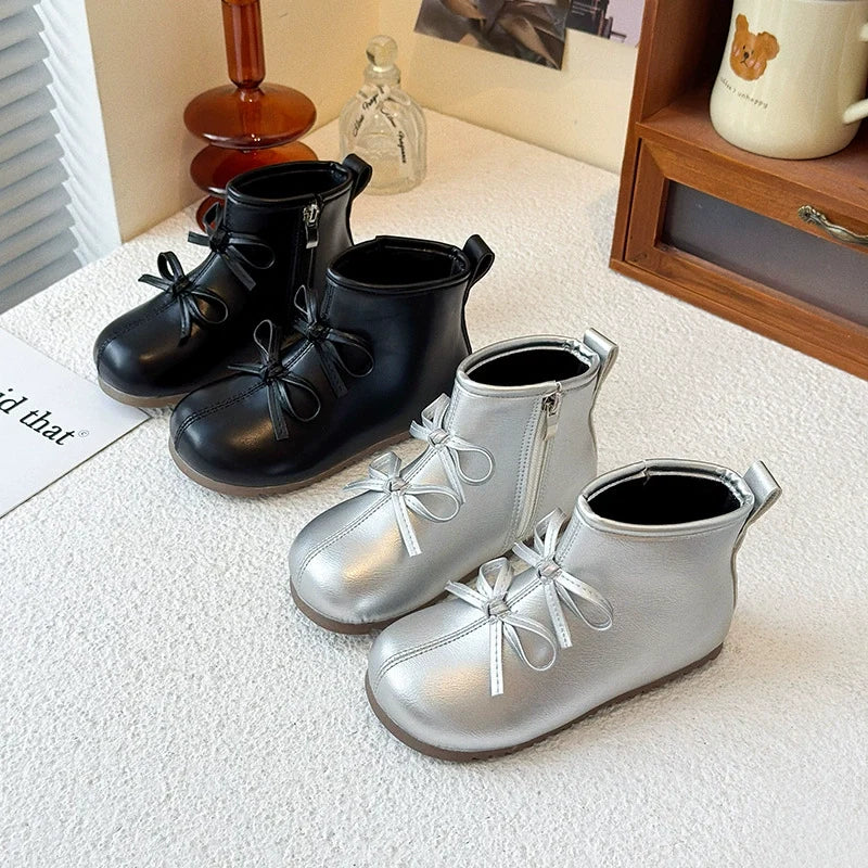Bota Infantil Feminina Lacinhos
