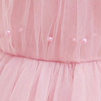 Vestido de Festa Infantil Pérolas