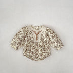Body Infantil Feminino Flores