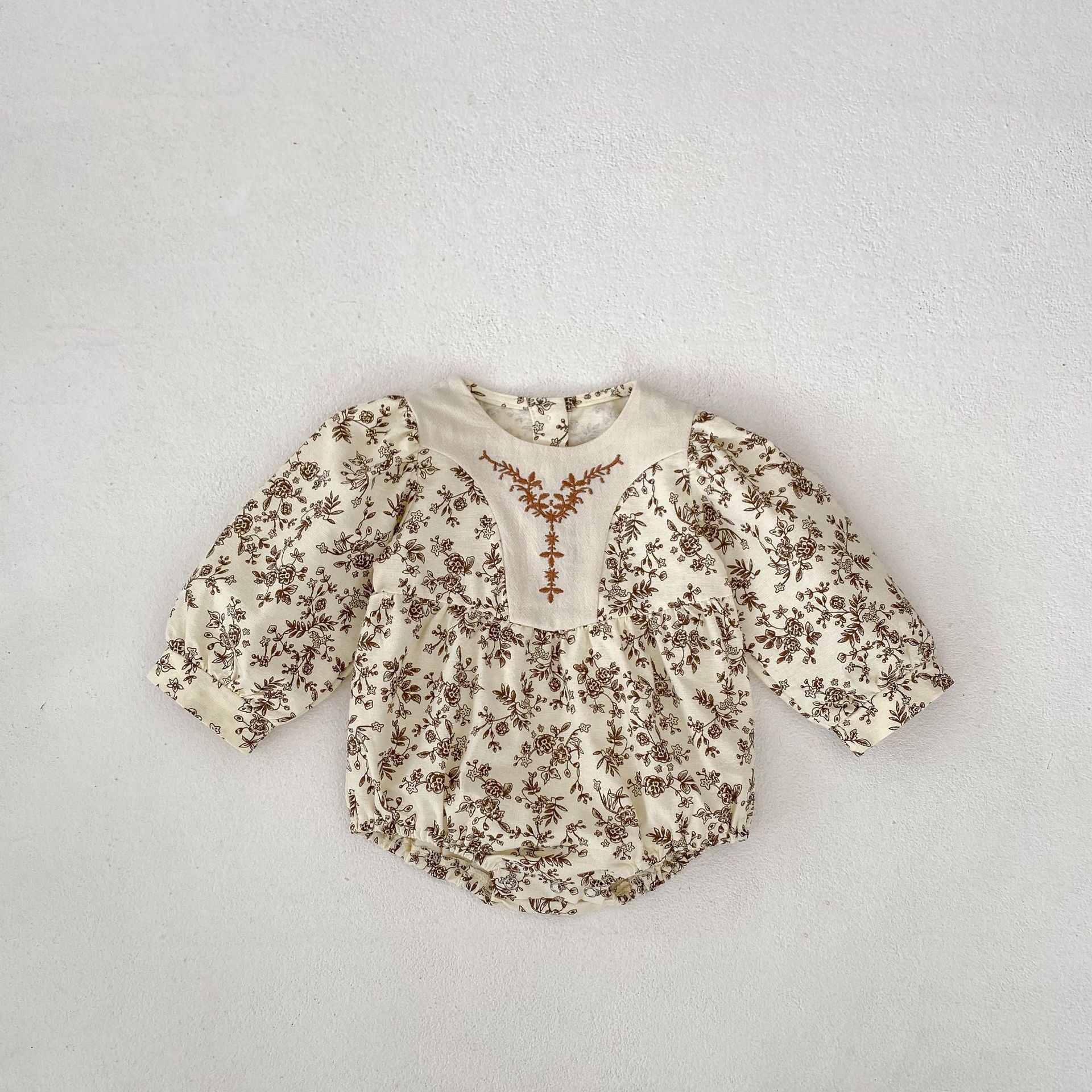 Body Infantil Feminino Flores