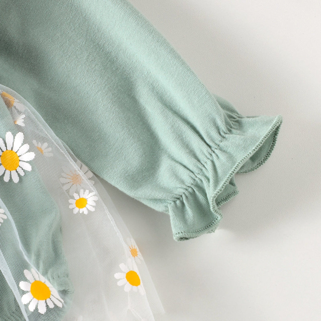 Body Infantil Feminino Florzinhas