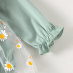 Body Infantil Feminino Florzinhas