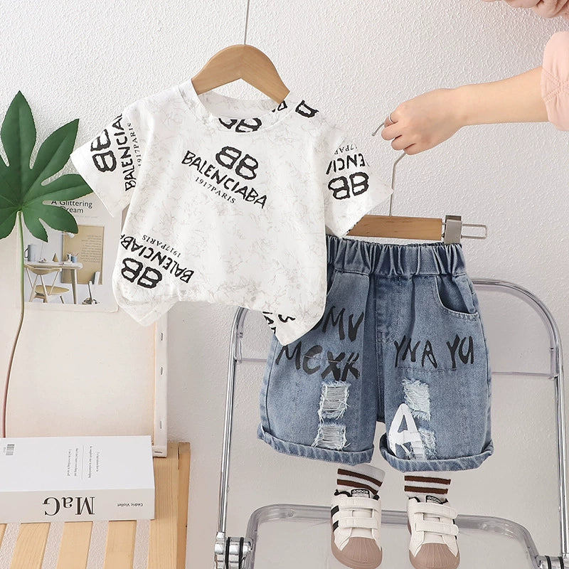 Conjunto Infantil Masculino BB e Jeans