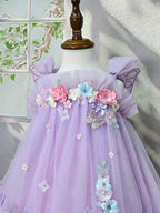 Vestido Infantil Flores Asinha