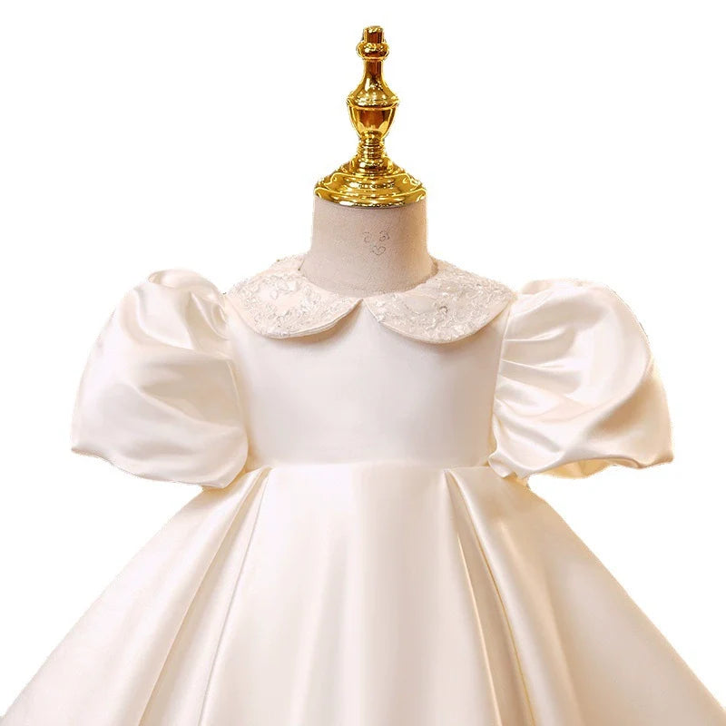 Vestido Infantil de Festa Bufante e Golinha