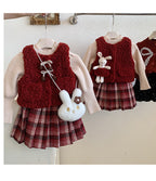 Conjunto Infantil Feminino 3 Peças Inverno