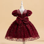 Vestido Infantil De Festa Floral