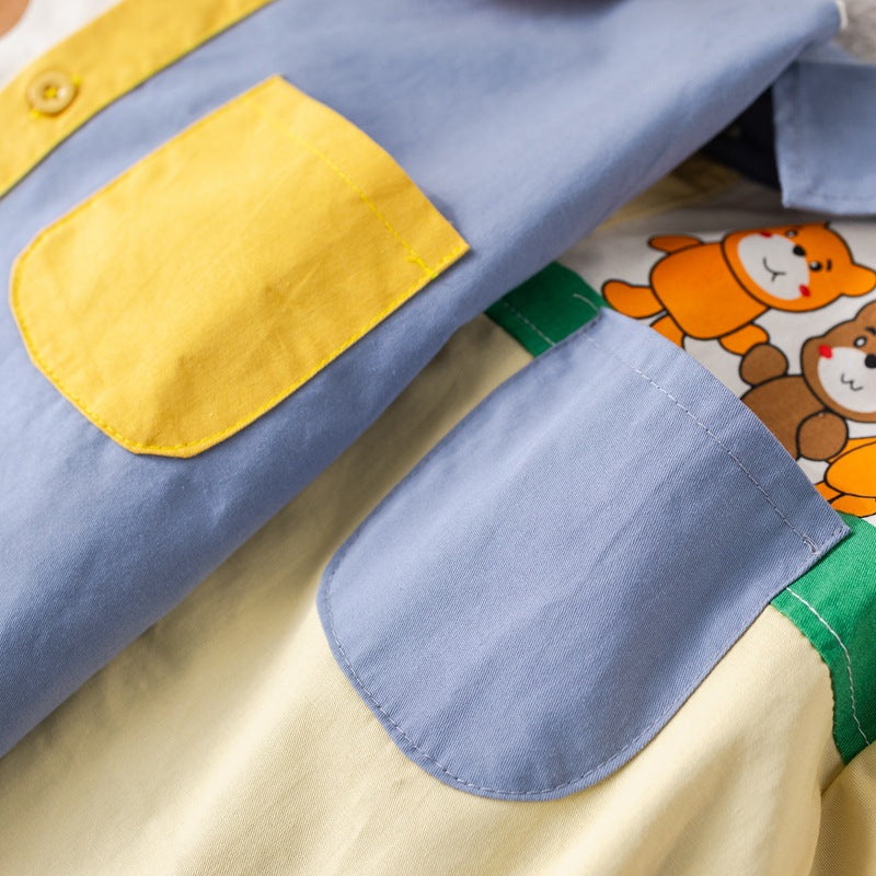 Conjunto Infantil Masculino Ursinhos e Jeans