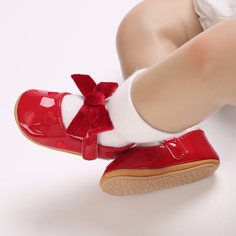 Sapato Infantil Lacinho Corações