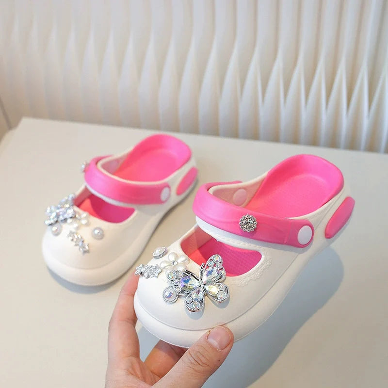 Crocks Infantil Feminino Borboleta Florzinha