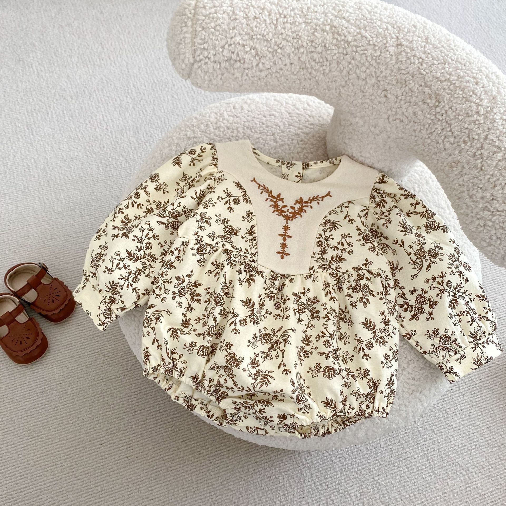 Body Infantil Feminino Flores
