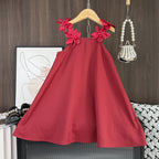 Vestido Infantil Alcinha Flores
