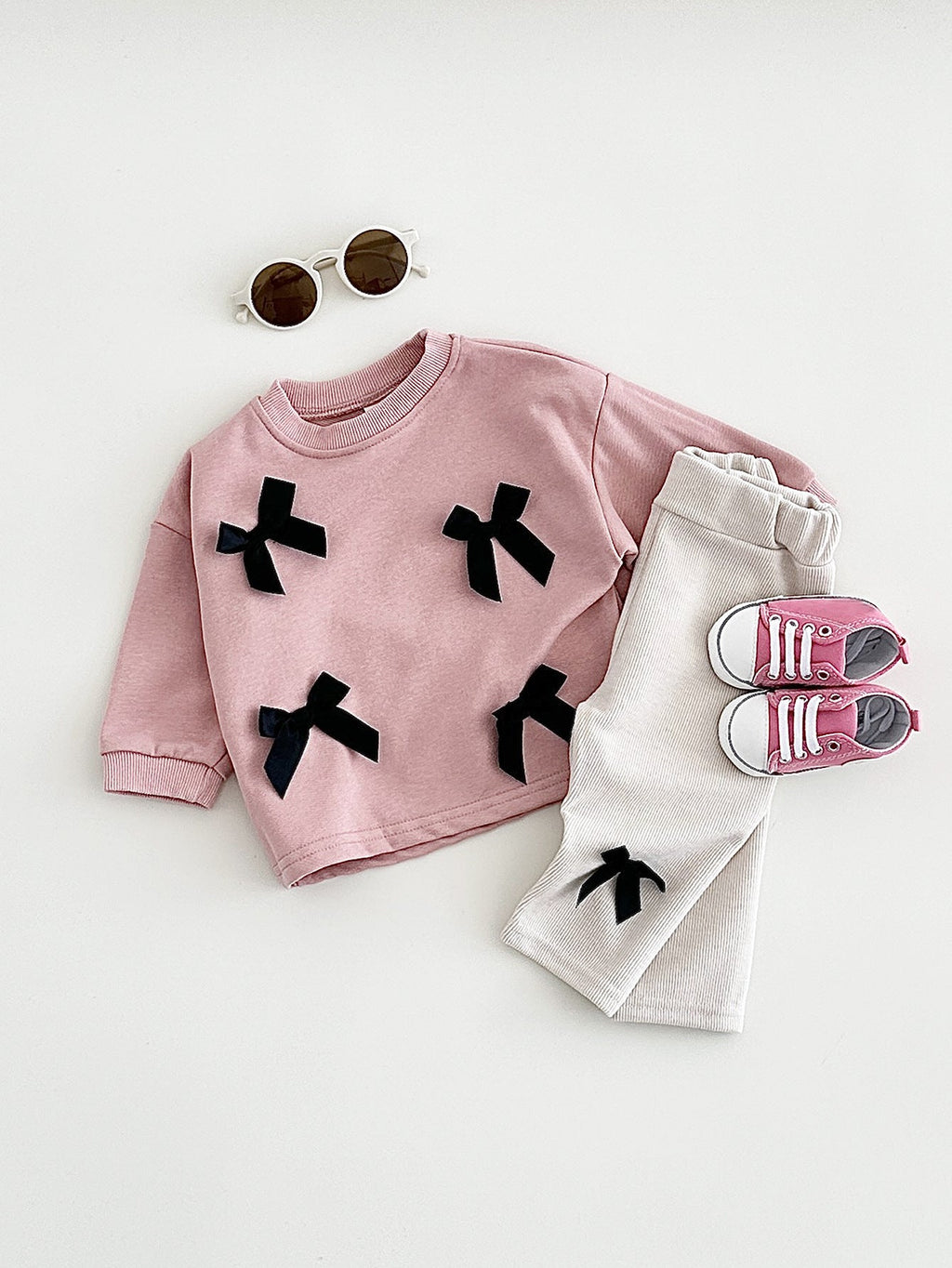 Conjunto Infantil Feminino Lacinhos