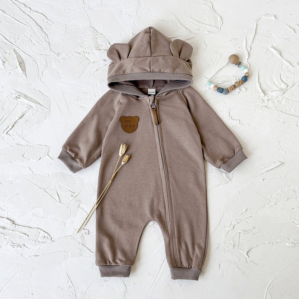 Macacão Infantil Zipper Ursinho