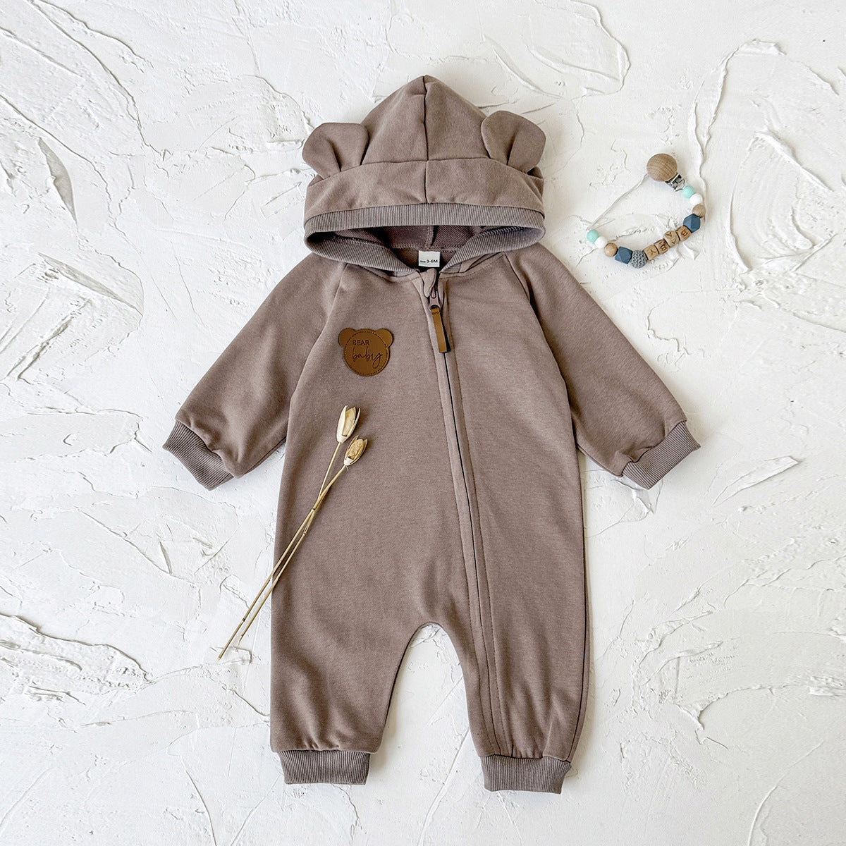 Macacão Infantil Zipper Ursinho