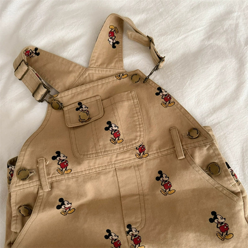 Conjunto Infantil Jardineira + Blusa MK Mouse
