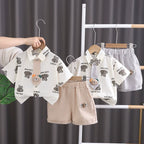 Conjunto Infantil Ursinhos Gravatinha