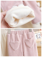 Calça Infantil Inverno Coraçãozinho