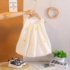 Vestido Infantil Verão Florzinhas