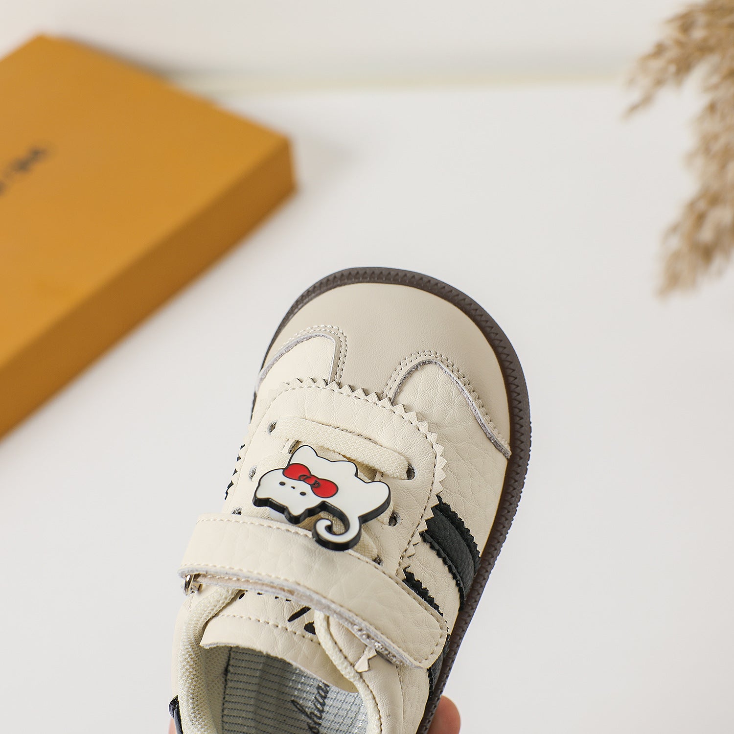 Tênis Infantil Velcro Gatinha