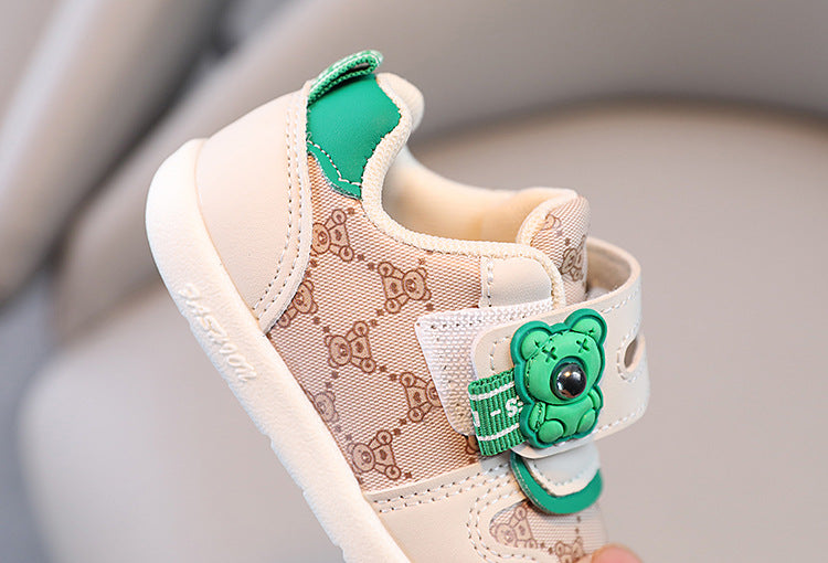 Tênis Infantil Ursinho com Velcro