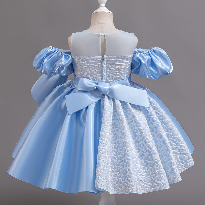 Vestido Infantil Laço