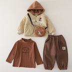 Conjunto Infantil Inverno 3 Peças Ursinho