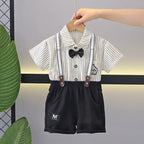 Conjunto Infantil Lístras Suspensório