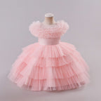 Vestido Infantil Tule Volumoso