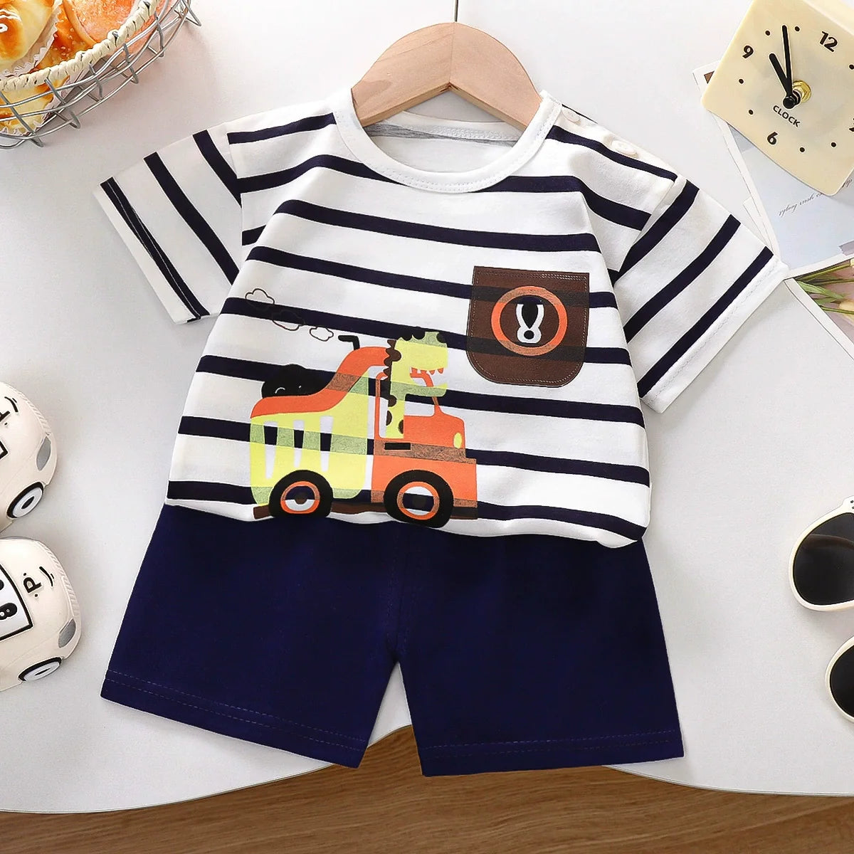 Conjunto Infantil Masculino Bichinhos