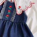 Vestido Infantil Florzinhas Delicado
