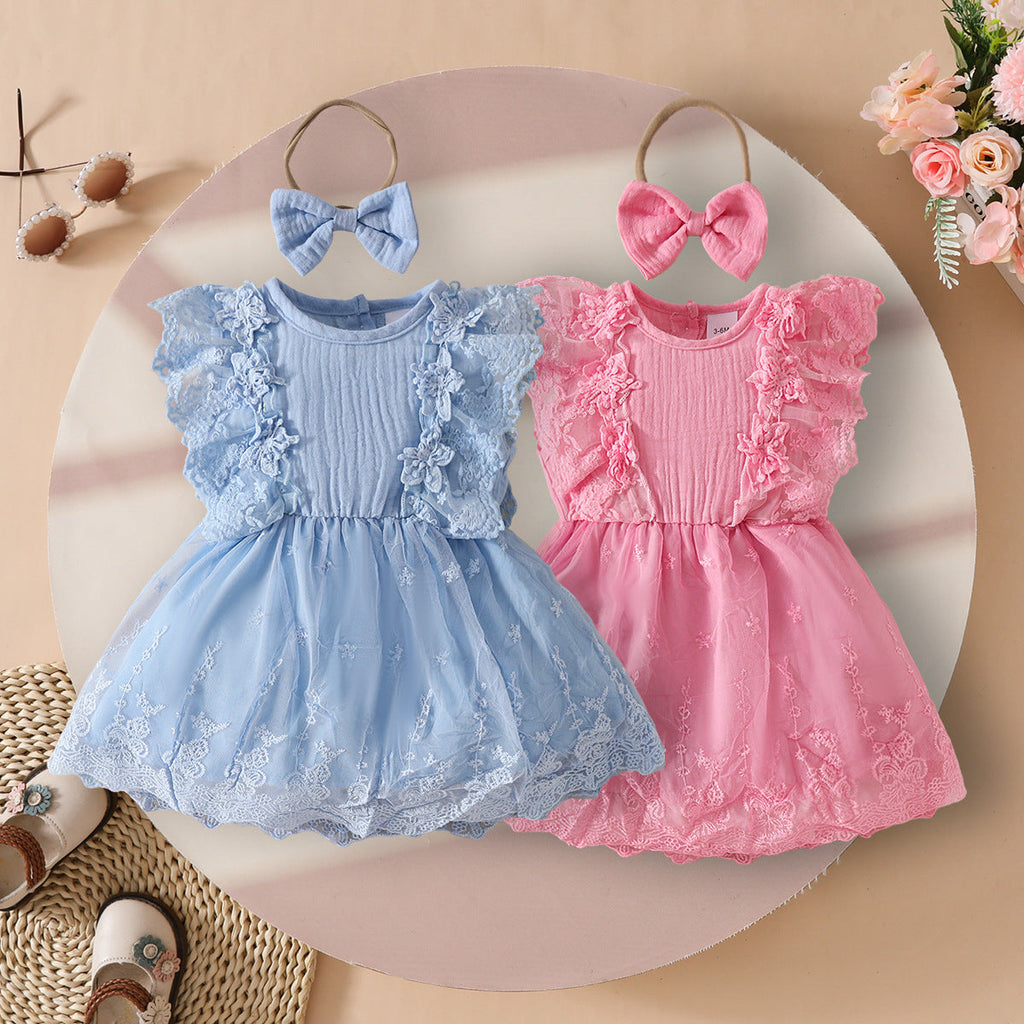 Vestido Infantil Floral