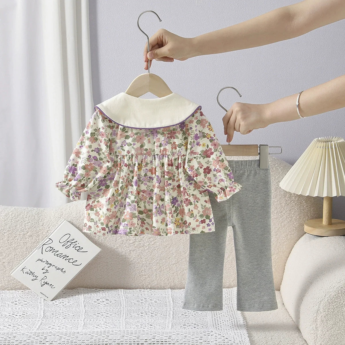Conjunto Infantil Feminino Florzinhas