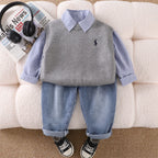 Conjunto Infantil 3 Peças Polo