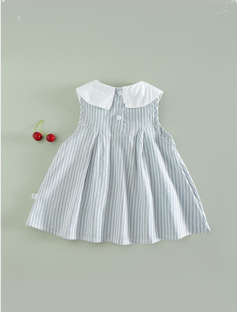 Vestido Infantil Lístras Florzinhas