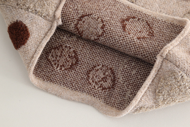 Conjunto Infantil 3 Peças Bolinhas Inverno