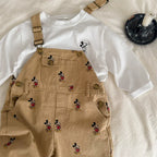 Conjunto Infantil Jardineira + Blusa MK Mouse