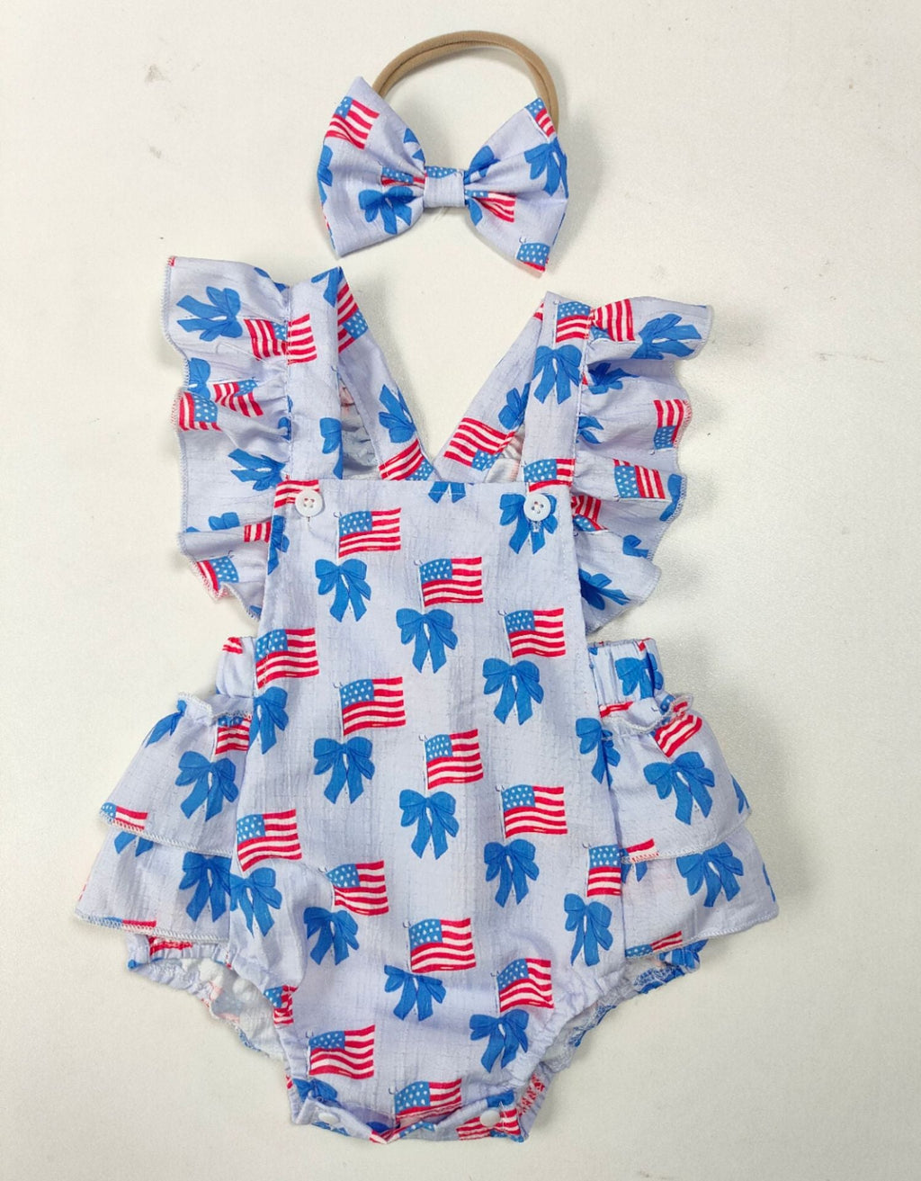 Body Infantil Verão Lacinhos
