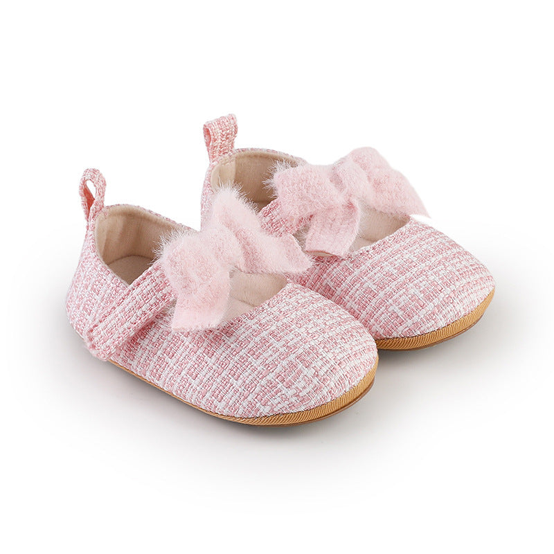 Sapato Infantil Tweed Lacinho