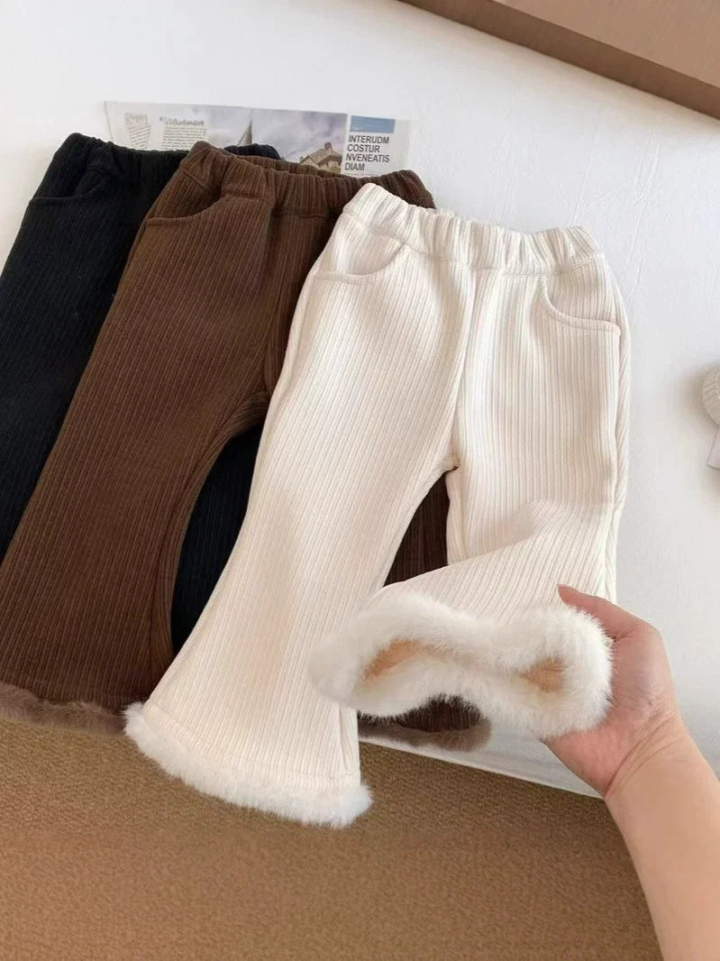 Calça Infantil Inverno Barra de Plush