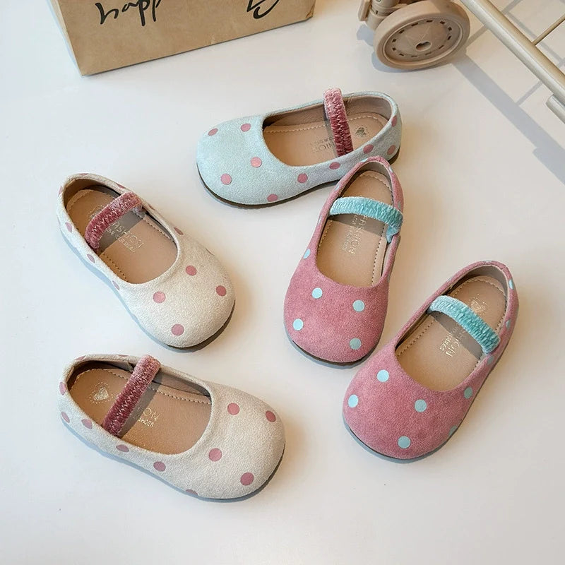 Sapato Infantil Feminino Bolinhas