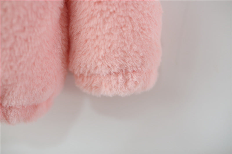 Casaco Infantil Plush Coelhinhos