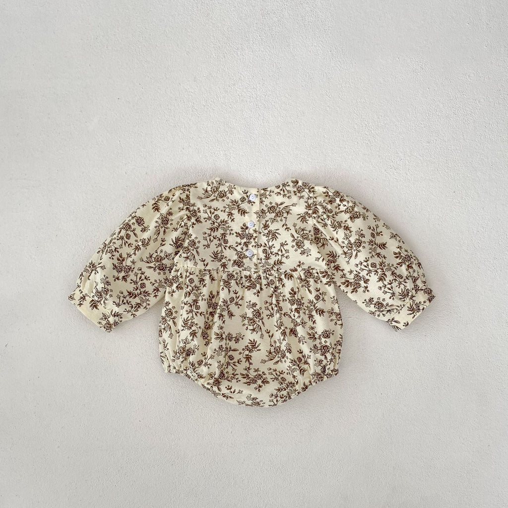 Body Infantil Feminino Flores