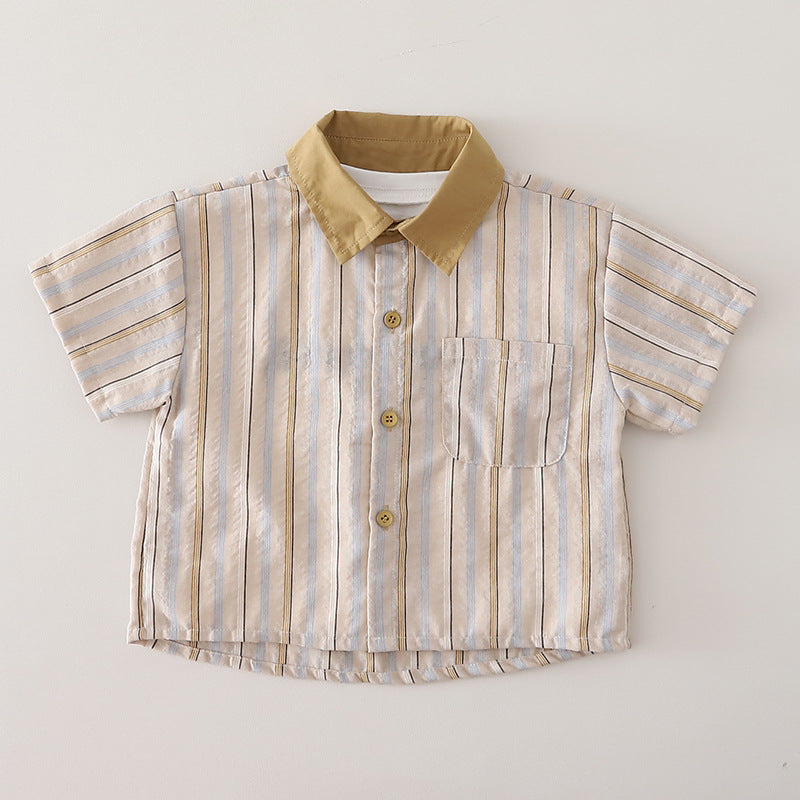Conjunto Infantil Verão 3 Peças Bolsinho