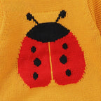 Macacão Infantil Tricô Joaninha