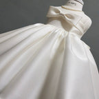 Vestido de Festa Branco Lacinhos