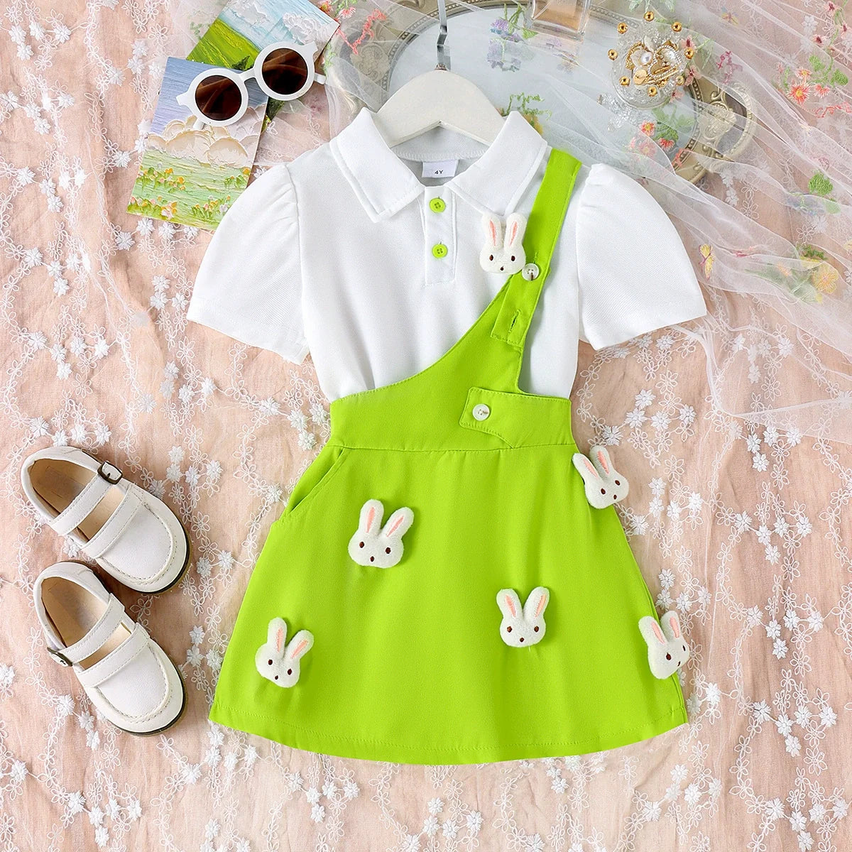 Conjunto Infantil Feminino Coelhinhos