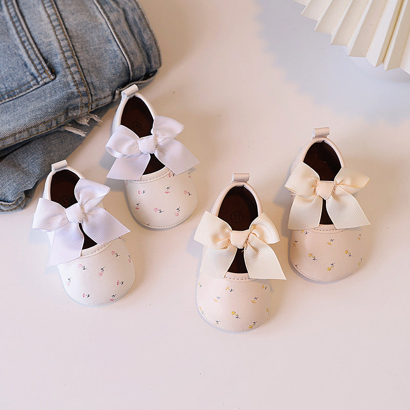 Sapato Infantil Florzinhas Lacinho