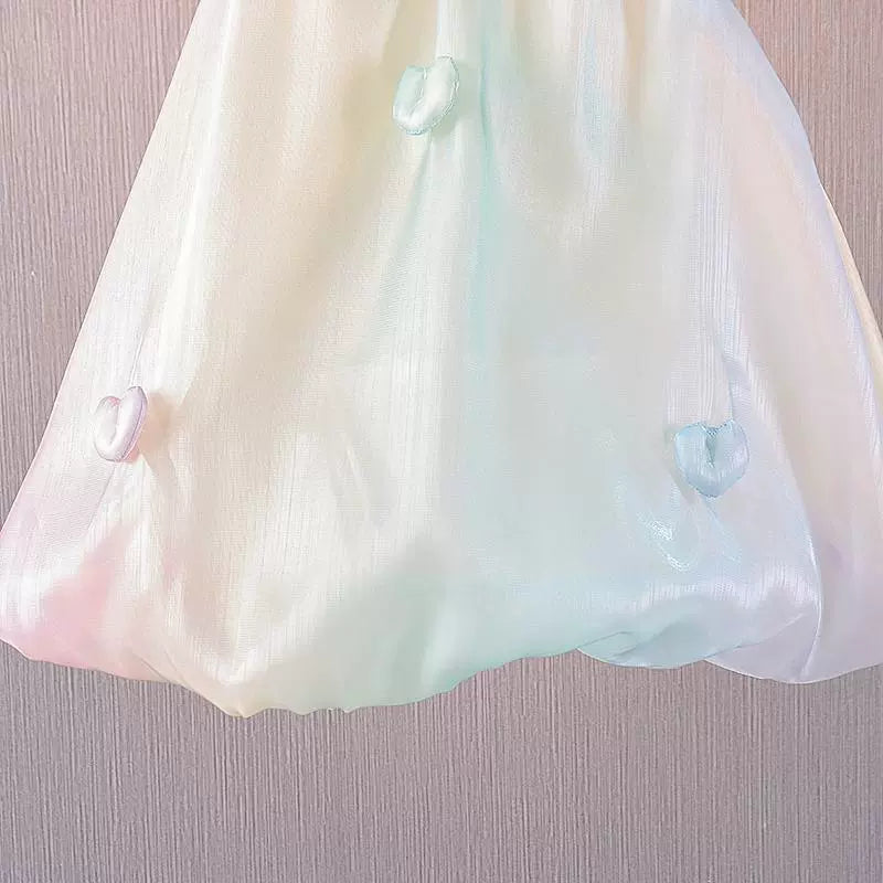 Vestido Infantil Colors Coraçõeszinhos