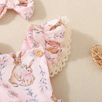 Body Infantil Feminino Coelhinhos